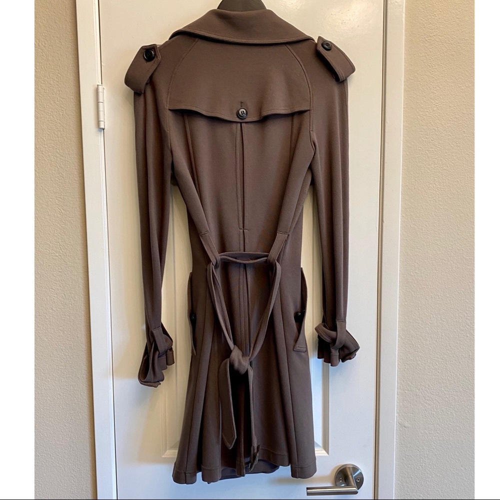 Witchery Australia trench coat, olive stretch